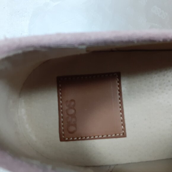 ASOS JEFFERSON TASSEL MEN PINK SUEDE SLIP ON SHOES UK10 - Picture 16 of 16